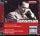 Alexandre Tansman / Symphonies, Vol. 1 // Melbourne Symphony Orchestra / Oleg Caetani