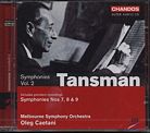 Alexandre Tansman / Symphonies, Vol. 2 // Melbourne Symphony Orchestra / Oleg Caetani