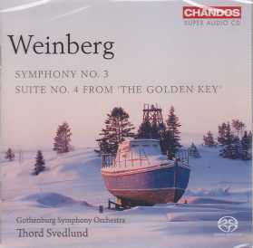 Mieczyslaw Weinberg / Symphony No. 3 etc. / Gothenburg Symphony Orchestra / Thord Svedlund SACD