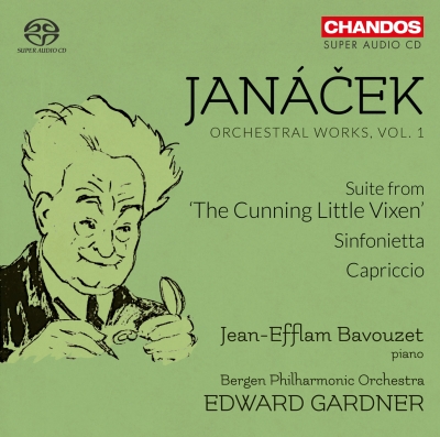 Leos Janácek / Orchestral Works Vol. 1 // Jean-Efflam Bavouzet / Bergen Philharmonic Orchestra / Edward Gardner