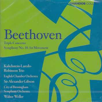 Ludwig van Beethoven / Triple Concerto / Symphony No. 10 / City of Birmingham Symphony Orchestra / Sir Alexander Gibson 