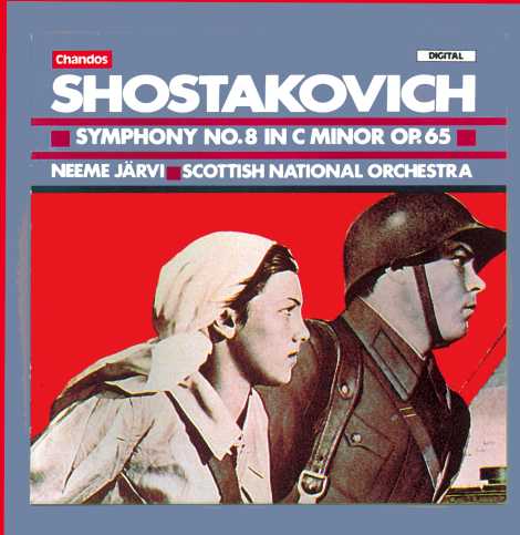 Dmitri Shostakovich / Symphony no. 8 / Scottish National Orchestra / Neeme Järvi