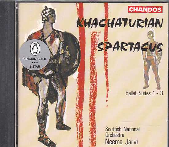 Aram Khachaturian / Spartacus Suites / Scottish National Orchestra / Neeme Järvi