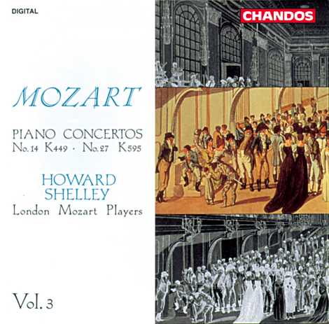 W.A. Mozart / Piano Concertos Vol. 3 / Howard Shelley / London Mozart Players