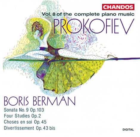 Sergei Prokofiev / Piano Music vol. 8 / Boris Berman