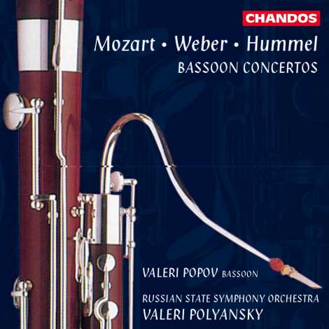 W.A. Mozart, Carl Maria von Weber, Johann Nepomuk Hummel / Bassoon Concertos / Valery Popov / Russian State SO / Valery Polyansky