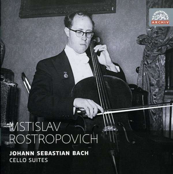 J.S. Bach / Cello Suites / Mstislav Rostropovich 2CD
