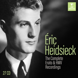 Éric Heidsieck / The Complete Erato & HMV Recordings // Ludwig van Beethoven / Georg Friedrich Händel / W.A. Mozart / Felix Mendelssohn / Johannes Brahms / Paul Hindemith / Gabriel Fauré / Frédéric Chopin / Franz Liszt / Maurice Ravel / Claude Debussy