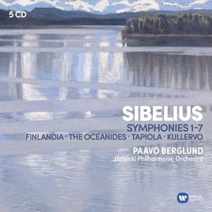 Jean Sibelius / Symphonies (Complete) / Finlandia / The Oceanides / Tapiola / Kullervo // Helsinki Philharmonic Orchestra / Paavo Berglund