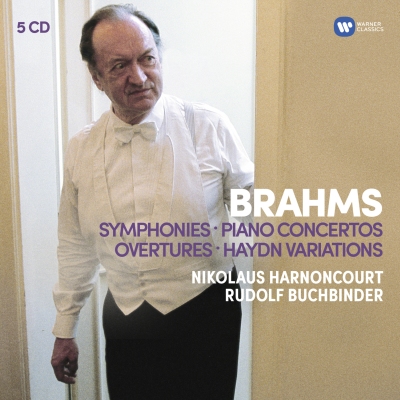Johannes Brahms / Symphonies (Complete) / Piano Concertos (Complete) / Overtures / Haydn Variations // Nikolaus Harnoncourt / Rudolf Buchbinder