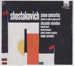 Dmitri Shostakovich / Piano Concertos (Complete) / Alexander Melnikov / Mahler Chamber Orchestra / Teodor Currentzis