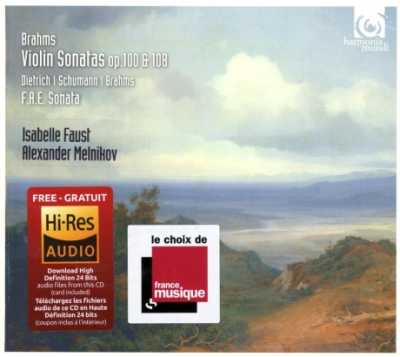 Johannes Brahms / Violin Sonatas no. 2 & 3 / F.A.E. Sonata // Isabelle Faust / Alexander Melnikov