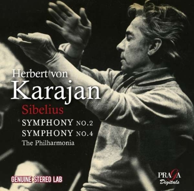 Jean Sibelius / Symphonies 2 & 4 // Philharmonia Orchestra / Herbert von Karajan