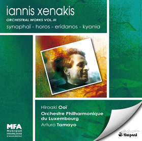 Iannis Xenakis / Orchestral Works vol. 3 / Arturo Tamayo