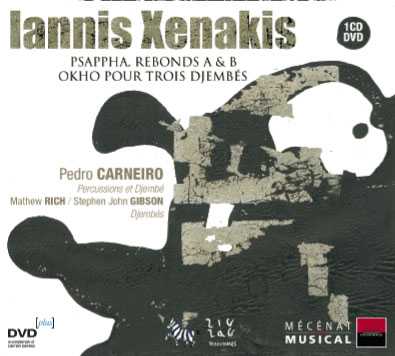 Iannis Xenakis / Psappha / Rebonds / Okho / Pedro Carneiro