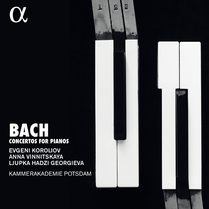 J.S. Bach / Concertos for Pianos // Evgeni Koroliov / Anna Vinnitskaya / Ljupka Hadzi Georgieva / Kammerakademie Potsdam