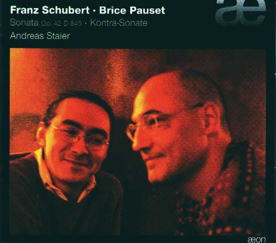 Brice Pauset / Kontra-Sonate / Franz Schubert / Sonata D845 / Andreas Staier