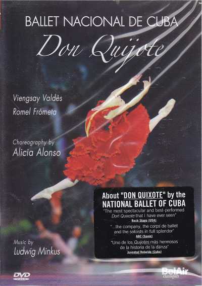 Ludwig Minkus / Don Quijote / Ballet Nacional de Cuba / Symphonic Orchestra of the Great Theatre of Havanna / Giovanni Duarte DVD