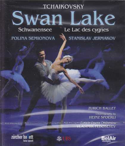 Pyotr Tchaikovsky / Swan Lake / Polina Semionova / Stanislav Jermakov / Zurich Ballett / Vladimir Fedoseyev / Blu-Ray Disc