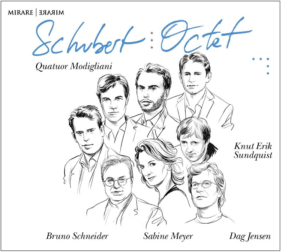 Franz Schubert / Octet // Quatuor Modigliani / Sabine Meyer / Bruno Schneider / Dag Jensen / Knut Erik Sundquist