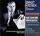 Ernst Krenek / Der Diktator / Das geheime Königreich / Schwergewicht oder Die ehre der Nation // Urban Malmberg / Celina Lindsley / Bogna Bartosz / Claudia Barainsky / Deutsches Symphonie-Orchester Berlin / Marek Janowski