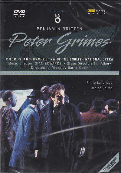 Benjamin Britten / Peter Grimes / Philip Langridge / Janice Cairns / English National Opera Orchestra & Chorus / David Atherton DVD
