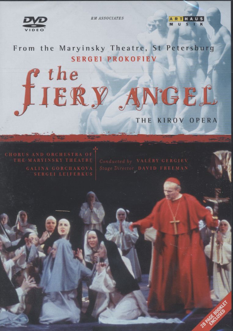 Sergei Prokofiev / The Fiery Angel / Galina Gorchakova / Sergei Leiferkus / Chorus and Orchestra of the Mariinsky Theatre / Valery Gergiev DVD