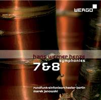 Hans Werner Henze / Symphonies 7 & 8 / RSO Berlin / Marek Janowski