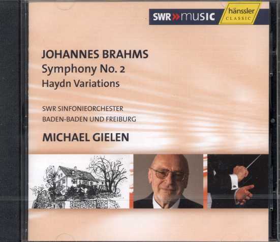 Johannes Brahms / Symphony no. 2 / Haydn Variations / SWR Sinfonieorchester Baden-Baden und Freiburg / Michael Gielen