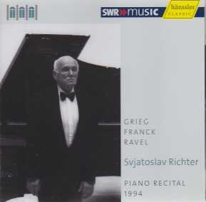 Edvard Grieg / César Franck / Maurice Ravel / Piano Works / Sviatoslav Richter