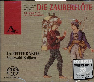 W.A. Mozart / Die Zauberflöte // Isolde Siebert / Suzie LeBlanc / La Petite Bande / Sigiswald Kuijken