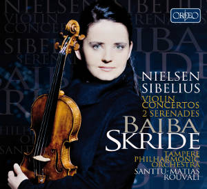 Jean Sibelius / Carl Nielsen / Violin Concertos // Baiba Skride / Tampere Philharmonic Orchestra / Santtu-Matias Rouvali