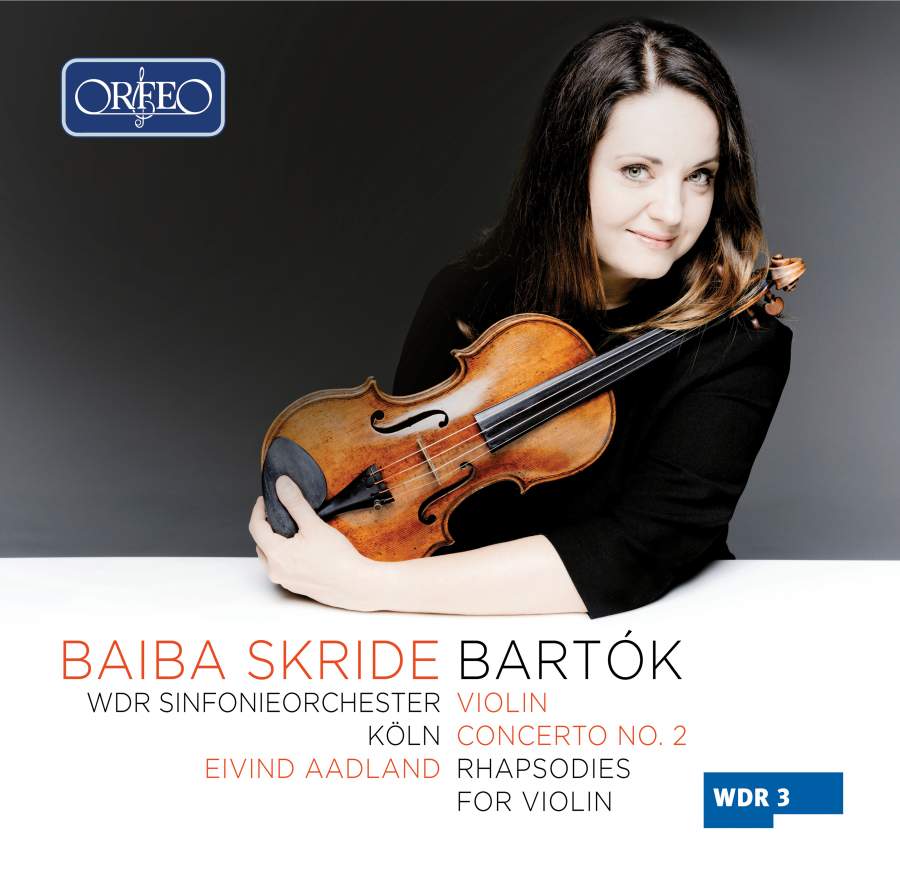 Béla Bartók / Violin Concerto no. 2 / Rhapsodies // Baiba Skride / WDR Sinfonieorchester Köln / Eivind Aadland