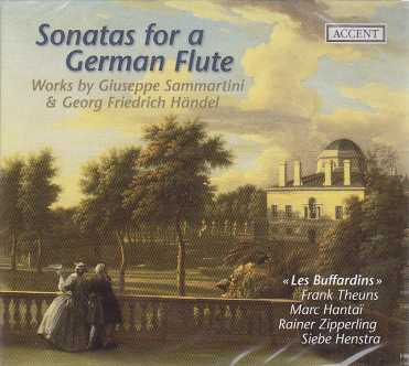 Giuseppe Sammartini / Georg Friedrich Händel / Sonatas for a German Flute // Les Buffardins