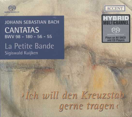 J.S. Bach / Cantatas vol. 1: BWV 98, 180, 98, 55 / La Petite Bande // Sigiswald Kuijken