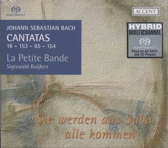 J.S. Bach / Cantatas vol. 4: BWV 16, 153, 65, 154 // La Petite Bande / Sigiswald Kuijken