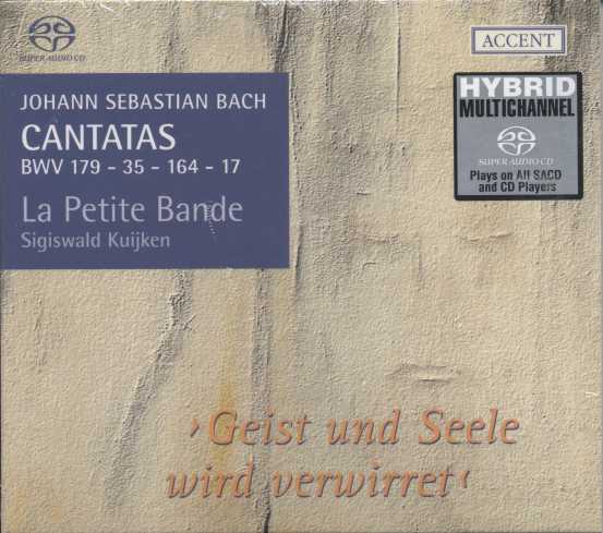J.S. Bach / Cantatas vol. 5: BWV 179, 35, 164, 17 // La Petite Bande / Sigiswald Kuijken