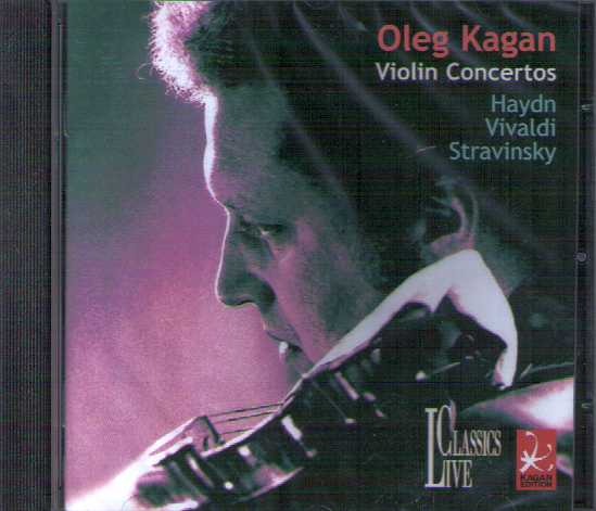 Joseph Haydn / Antonio Vivaldi / Igor Stravinsky / Violin Concertos // Oleg Kagan