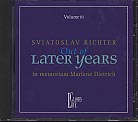 Sviatoslav Richter / Out of later years, vol. III / Haydn / Beethoven / Chopin / Scriabin / Debussy / Ravel /  In memoriam Marlene Dietrich