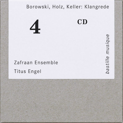 Zafraan Ensemble / Klangrede // Eres Holz / Johannes Boris Borowski / Stefan Keller