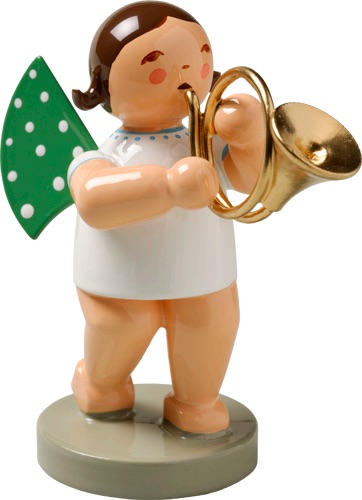 Grünhainichen Angel with French Horn