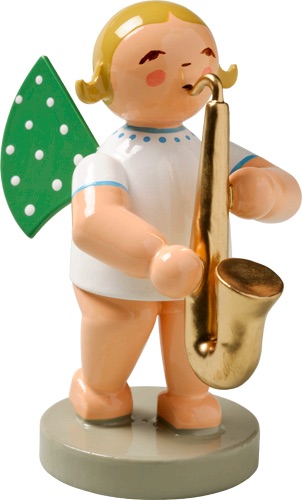 Grünhainichen Angel with Saxophone