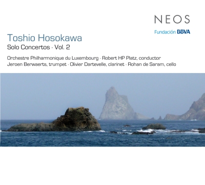 Toshio Hosokawa / Solo Concertos vol. 2 // Rohan de Saram / Jeroen Berwaerts / Olivier Dartevelle