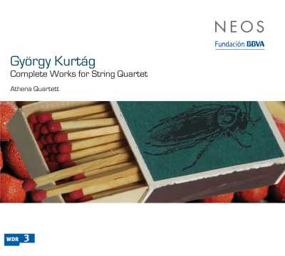 György Kurtág / Complete Works for String Quartet // Athena Quartett