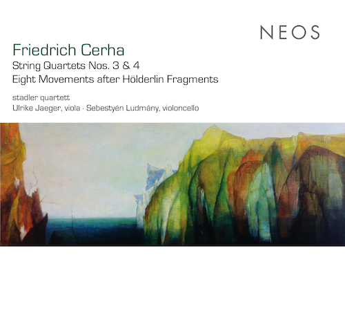 Friedrich Cerha / String Quartets no. 3 & 4 / Eight Movements after Hölderlin Fragments // Stadler Quartett