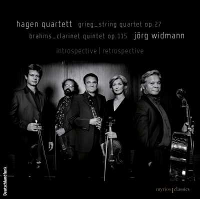 Edvard Grieg / String Quartet / Johannes Brahms / Clarinet Quintet // Hagen Quartett / Jörg Widmann