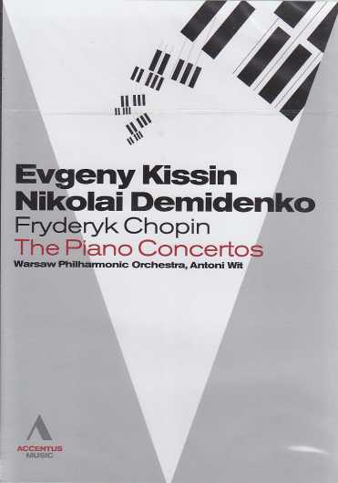 Frédéric Chopin / Piano Concertos 1-2 / Evgeny Kissin / Nikolai Demidenko DVD