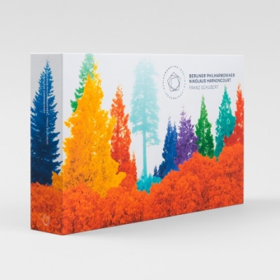 Franz Schubert / Symphonies (Complete) Masses 5 & 6 / Alfonso und Estrella // Dorothea Röschmann / Bernarda Fink / Jonas Kaufmann / Christian Gerhaher / Berliner Philharmoniker / Nikolaus Harnoncourt