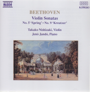 Ludwig van Beethoven / Spring and Kreutzer Sonatas / Takako Nishizaki / Jenö Jandó