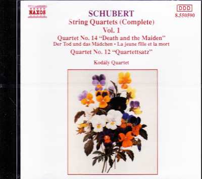 Franz Schubert / String Quartets (Complete) Vol. 1 / Kodály Quartet